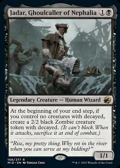 Jadar, Ghoulcaller of Nephalia ~ Midnight Hunt [ NM ] [ Magic MTG ]