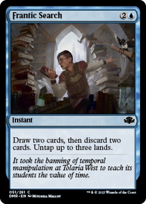 Frantic Search ~ Dominaria Remastered [ NM ] [ Magic MTG ]