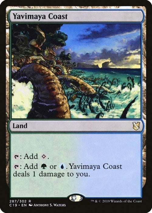 Yavimaya Coast ~ Commander 2019 [ EX ] [ Magic MTG ]