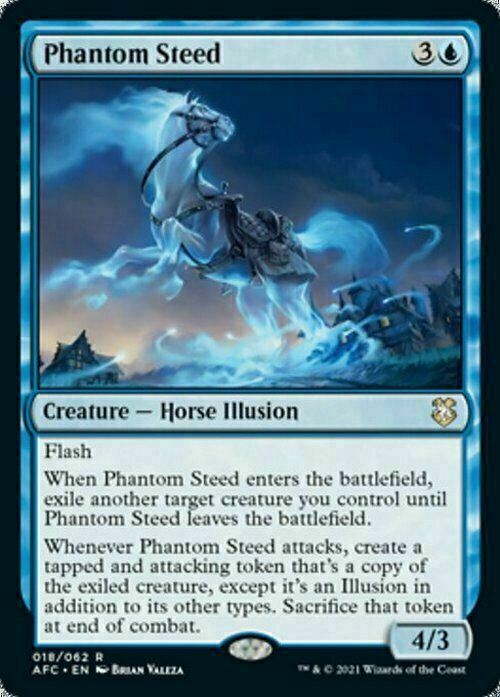 Phantom Steed ~ Commander: Adventures in the Forgotten Realms [ NM ]