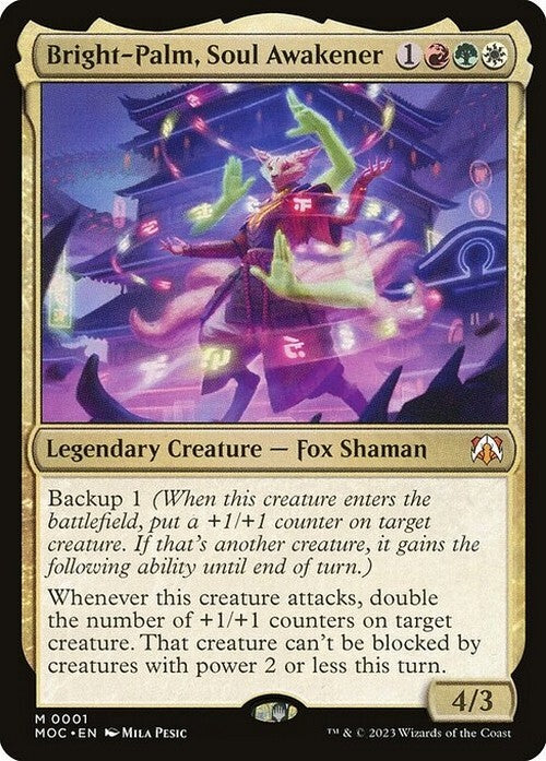 Bright-Palm, Soul Awakener ~ Commander: March of the Machine [ NM ] [ MTG ]