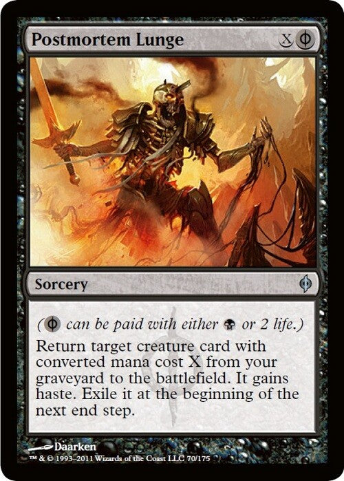 Postmortem Lunge ~ New Phyrexia [ EX ] [ Magic MTG ]