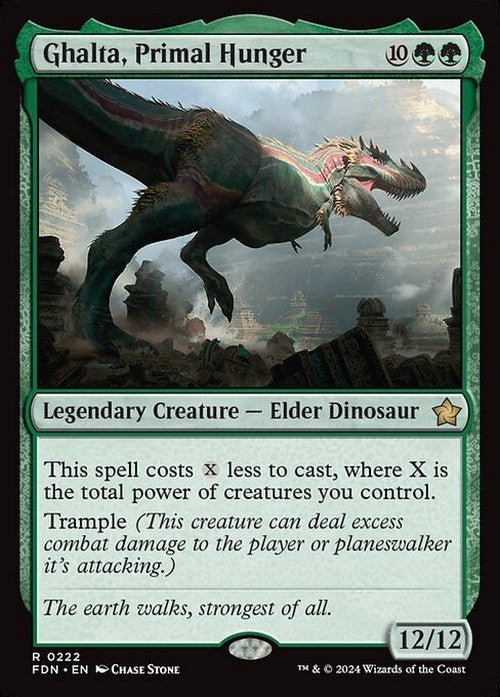 Ghalta, Primal Hunger ~ Foundations [ NM ] [ Magic MTG ]