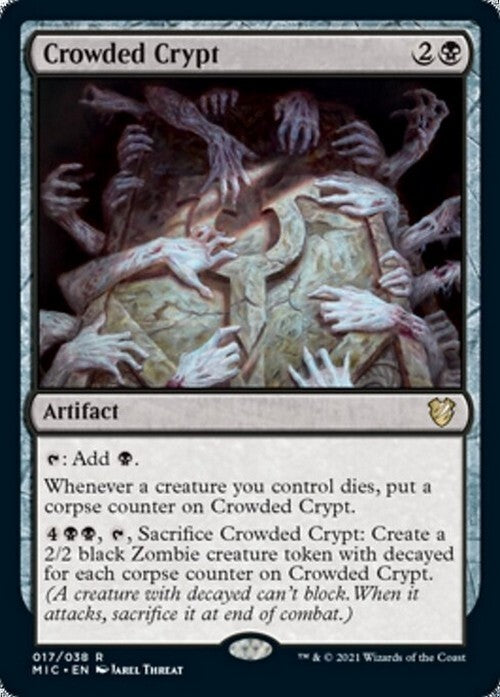 Crowded Crypt ~ Commander: Midnight Hunt [ NM ] [ Magic MTG ]