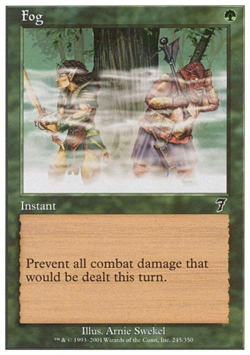 Fog ~ Seventh Edition [ EX ] [ Magic MTG ]