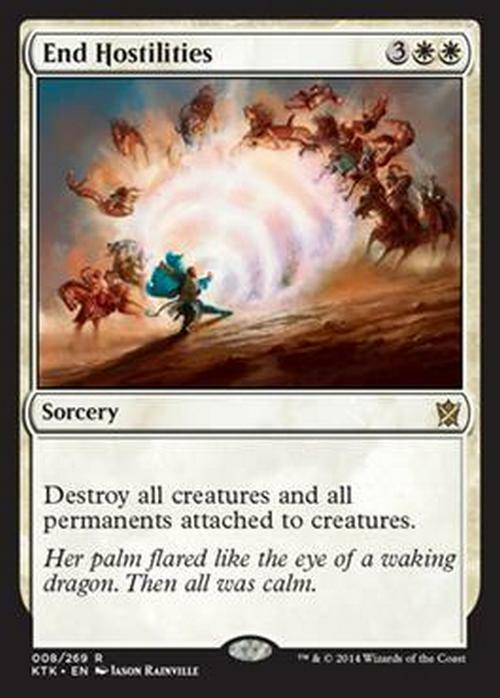 End Hostilities ~ Khans of Tarkir [ EX ] [ Magic MTG ]