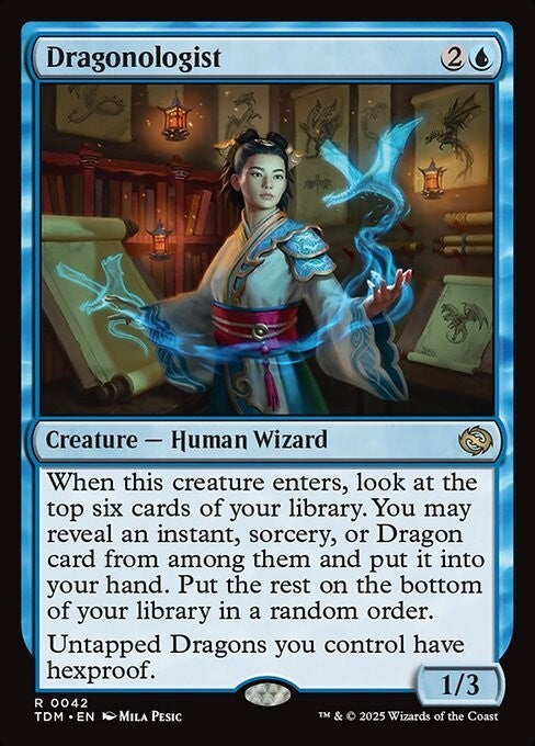 Dragonologist ~ Tarkir: Dragonstorm [ NM ] [ Magic MTG ]