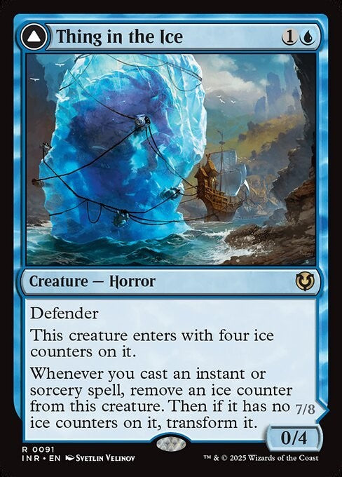 Thing in the Ice ~ Innistrad Remastered [ NM ] [ Magic MTG ]