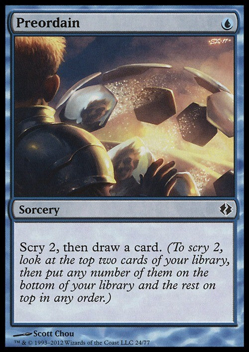 Preordain ~ Duel Decks [ EX ] [ Magic MTG ]