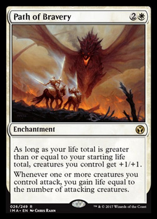 Path of Bravery ~ Iconic Masters [ NM ] [ Magic MTG ]
