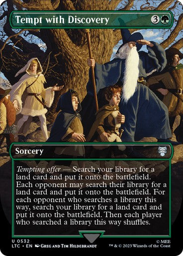 Tempt with Discovery ~ Commander: The Lord of Rings [ NM ] [ Magic MTG ]