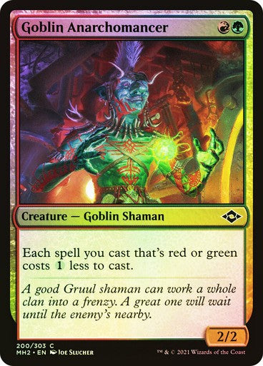 FOIL Goblin Anarchomancer ~ Modern Horizons 2 [ NM ] [ Magic MTG ]