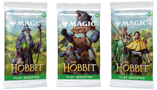 3 x Play Booster Pack ~ The Hobbit ~ Magic the Gathering MTG Sealed