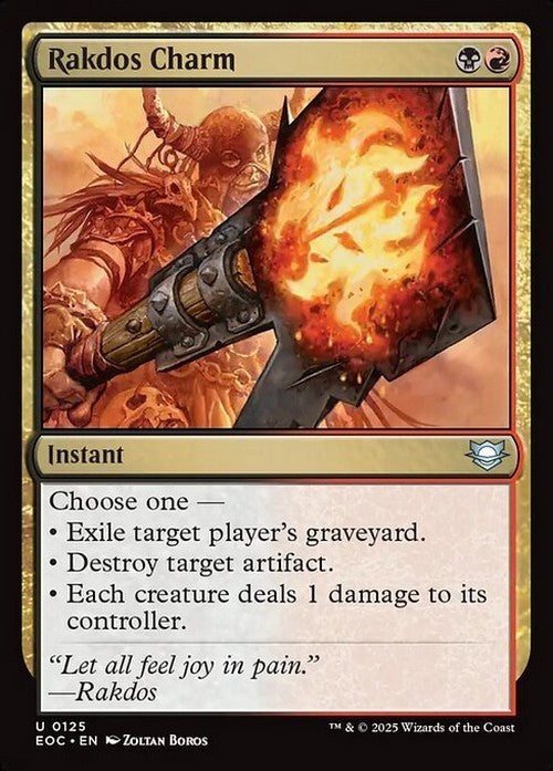 Rakdos Charm ~ Commander: Edge of Eternities [ NM ] [ Magic MTG ]