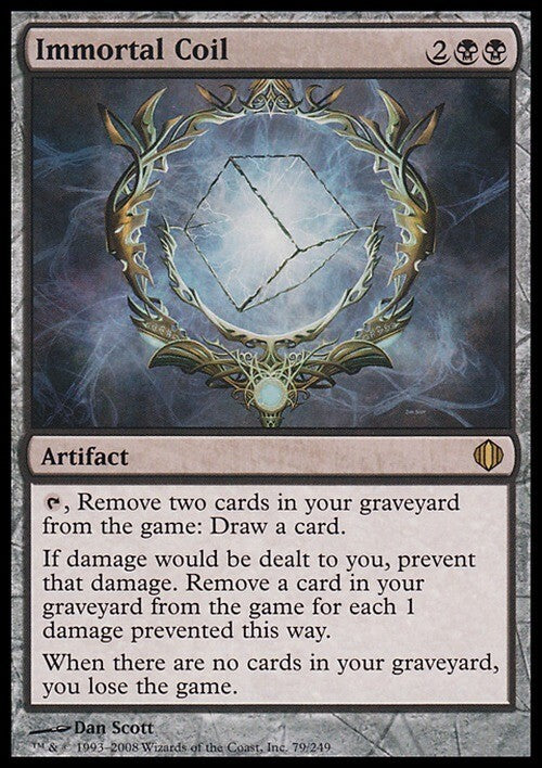 Immortal Coil ~ Shards of Alara [ EX ] [ Magic MTG ]