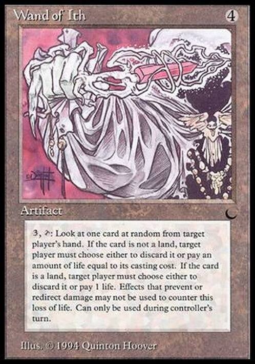 Wand of Ith ~ The Dark [ PLAYED ] [ Magic MTG ]