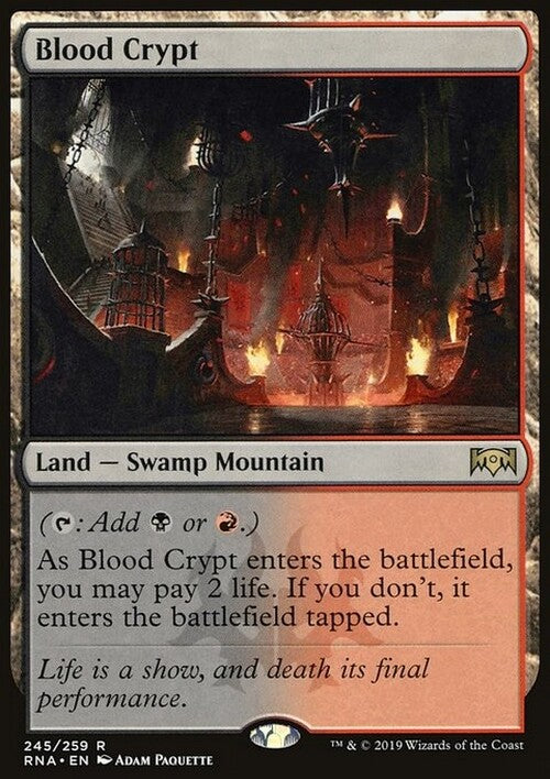 Blood Crypt ~ Ravnica Allegiance [ EX ] [ Magic MTG ]
