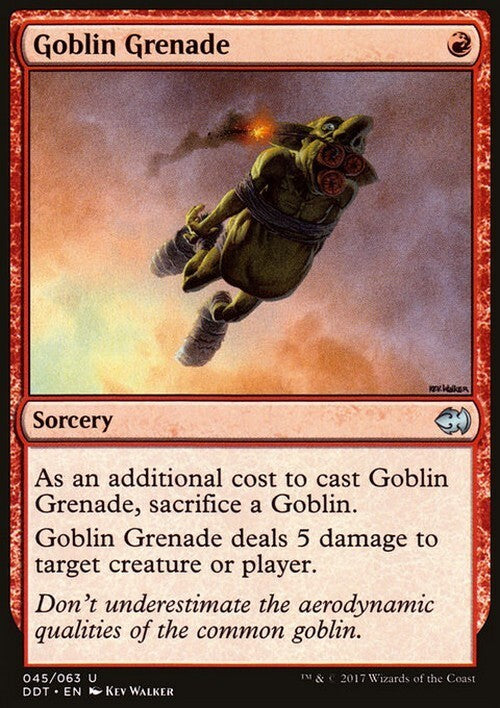 Goblin Grenade ~ Duel Decks [ EX ] [ Magic MTG ]