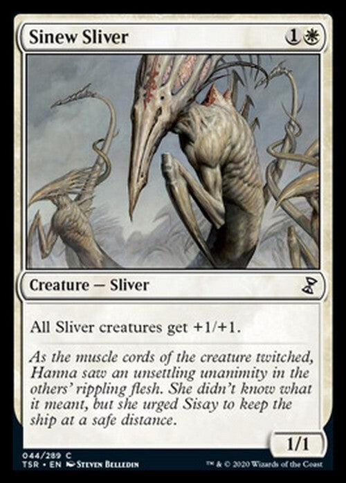 Sinew Sliver ~ Time Spiral Remastered [ NM ] [ Magic MTG ]