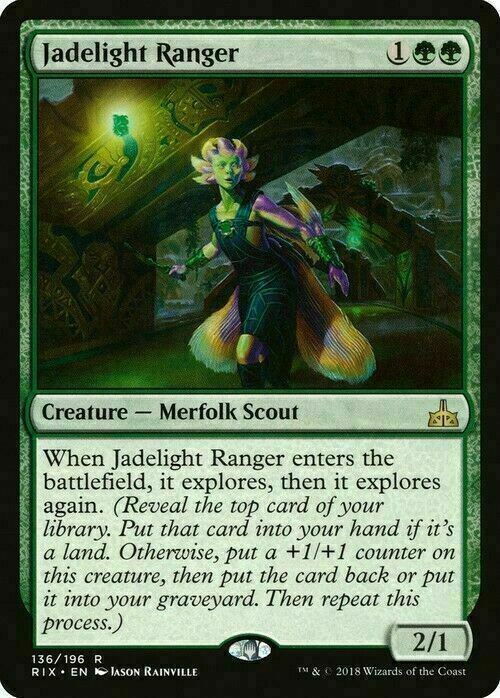 Jadelight Ranger ~ Rivals of Ixalan [ NM ] [ Magic MTG ]