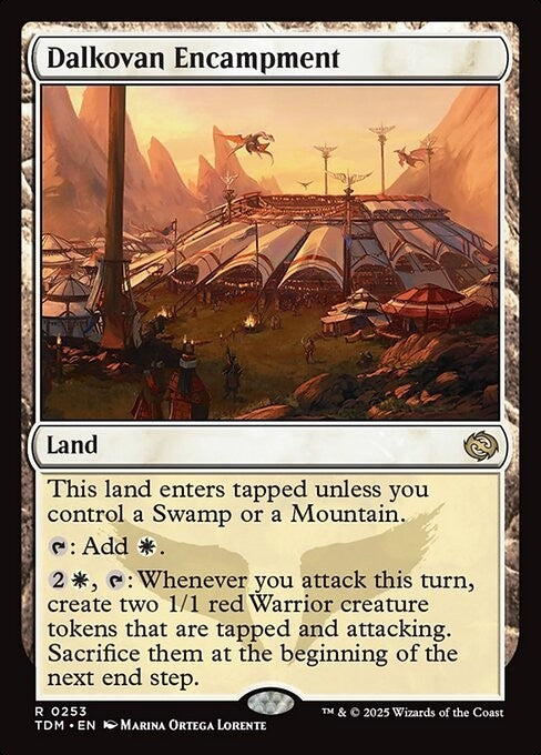 Dalkovan Encampment ~ Tarkir: Dragonstorm [ NM ] [ Magic MTG ]