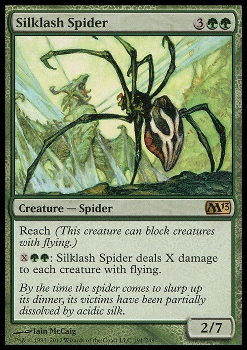 Silklash Spider ~ Magic 2013 [ EX ] [ Magic MTG ]