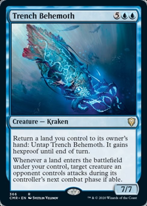 Trench Behemoth ~ Commander Legends 1 [ NM ] [ Magic MTG ]