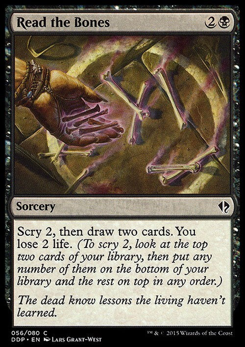 Read the Bones ~ Duel Decks [ EX ] [ Magic MTG ]