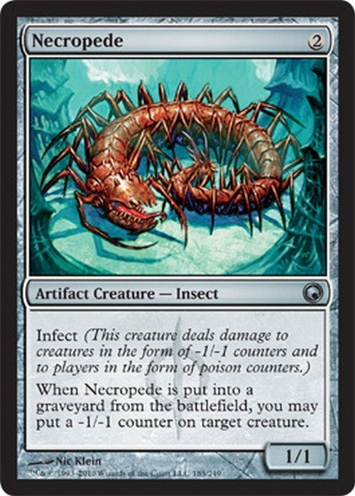 Necropede ~ Scars of Mirrodin [ EX ] [ Magic MTG ]