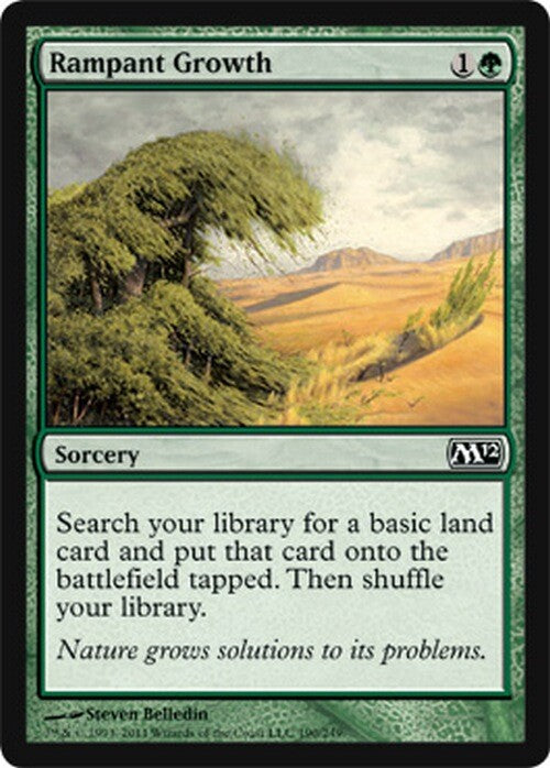 Rampant Growth ~ Magic 2012 [ EX ] [ Magic MTG ]
