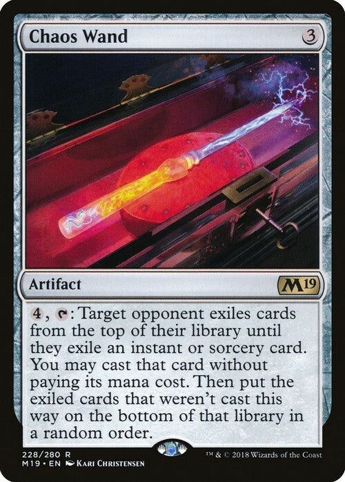 Chaos Wand ~ Core 2019 [ NM ] [ Magic MTG ]