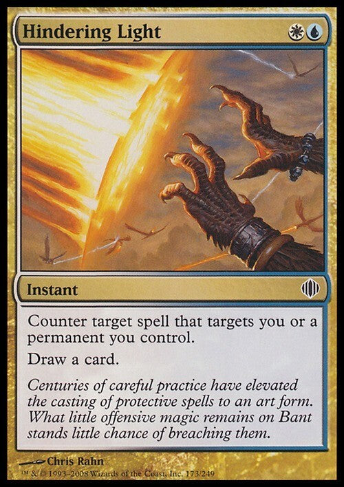 Hindering Light ~ Shards of Alara [ EX ] [ Magic MTG ]