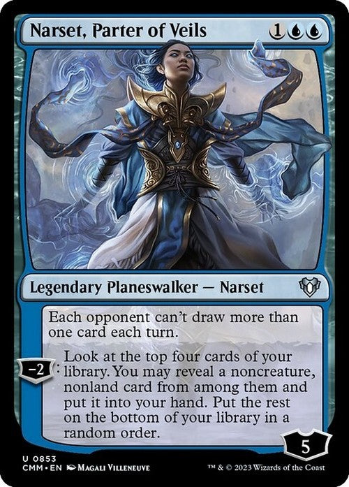 Narset, Parter of Veils ~ Commander Masters [ NM ] [ Magic MTG ]