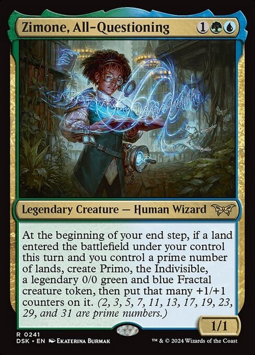 Zimone, All-Questioning ~ Duskmourn [ NM ] [ Magic MTG ]