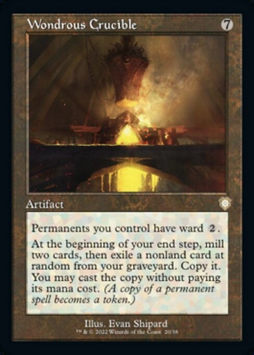 Wondrous Crucible ~ Commander: The Brothers' War [ NM ] [ Magic MTG ]