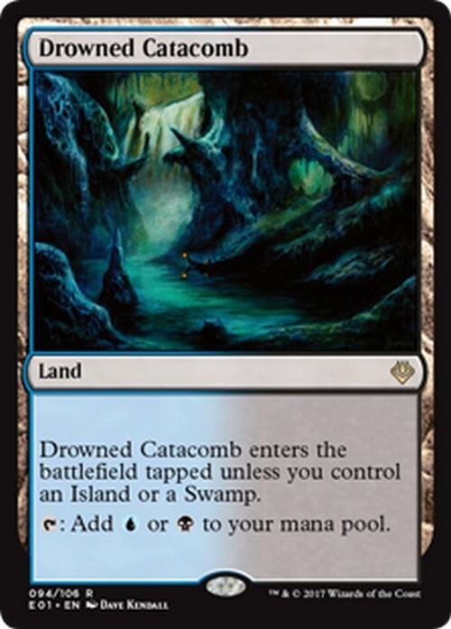 Drowned Catacomb ~ Archenemy: Nicol Bolas [ EX ] [ Magic MTG ]