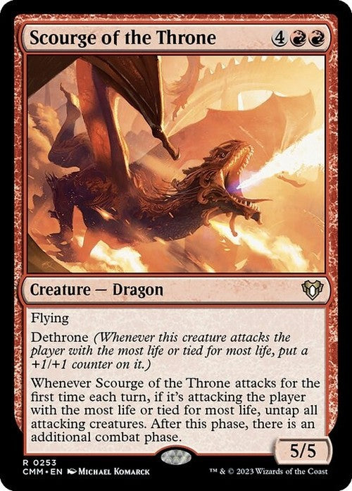 Scourge of the Throne ~ Commander Masters [ NM ] [ Magic MTG ]