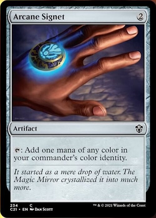 Arcane Signet ~ Commander: Strixhaven [ NM ] [ Magic MTG ]