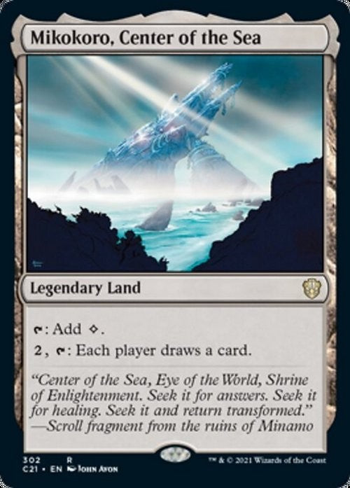 Mikokoro, Center of the Sea ~ Commander: Strixhaven [ NM ] [ Magic MTG ]