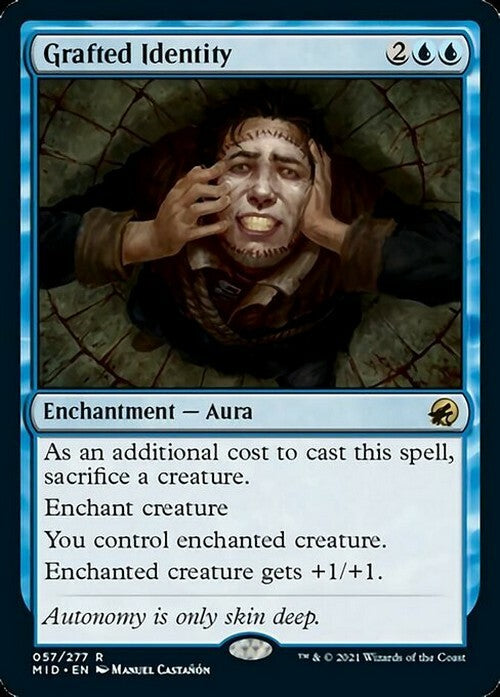 Grafted Identity ~ Midnight Hunt [ NM ] [ Magic MTG ]