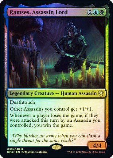 FOIL Ramses, Assassin Lord ~ Commander: Dominaria United [ NM ] [ Magic MTG ]