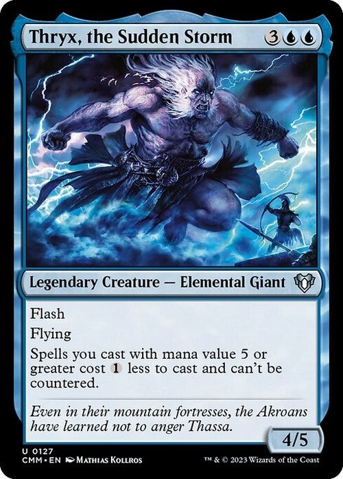 Thryx, the Sudden Storm ~ Commander Masters [ NM ] [ Magic MTG ]