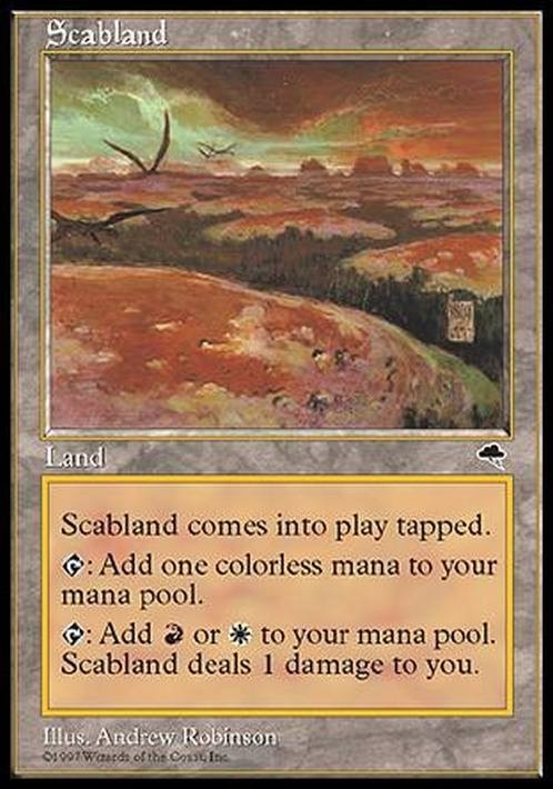 Scabland ~ Tempest [ EX ] [ Magic MTG ]