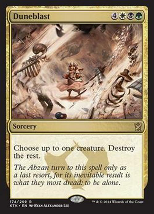 Duneblast ~ Khans of Tarkir [ EX ] [ Magic MTG ]