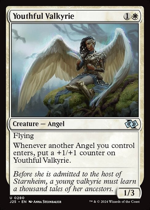 Youthful Valkyrie ~ Jumpstart 2025 [ NM ] [ Magic MTG ]