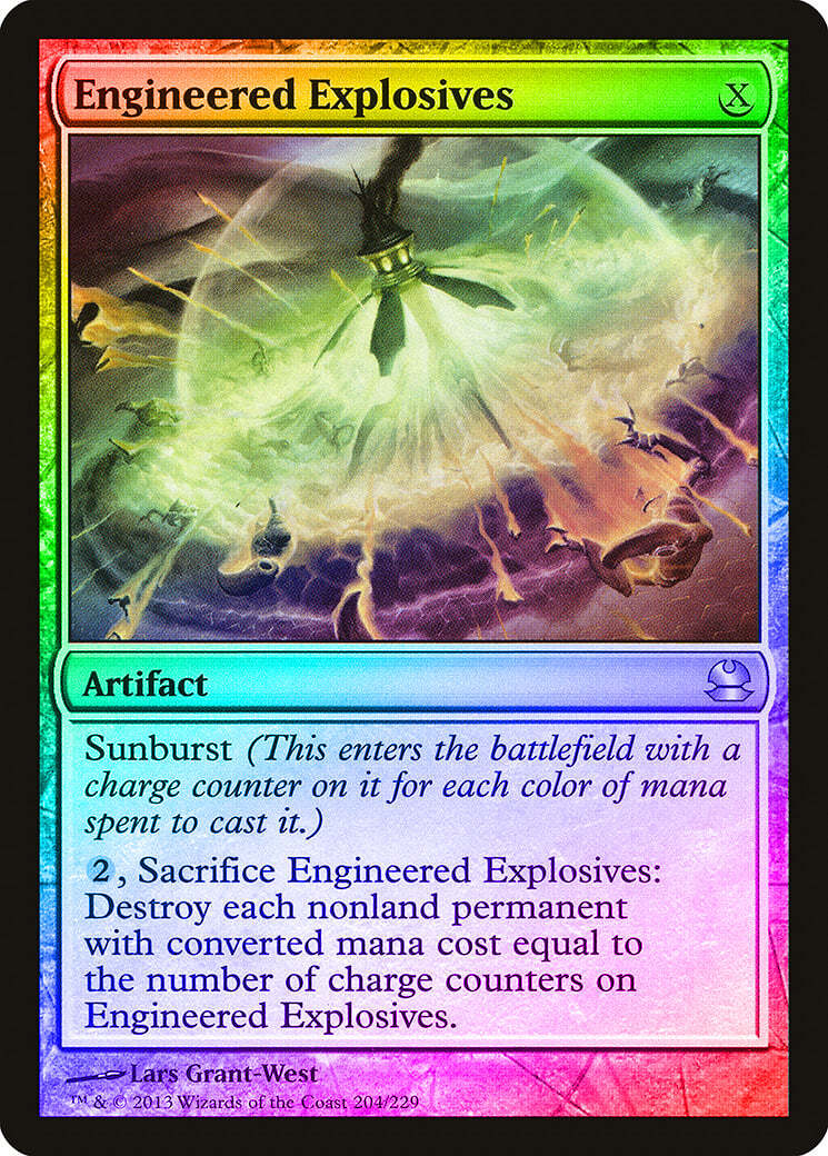 FOIL Engineered Explosives ~ Modern Masters 2013 [ NM ] [ Magic MTG ]