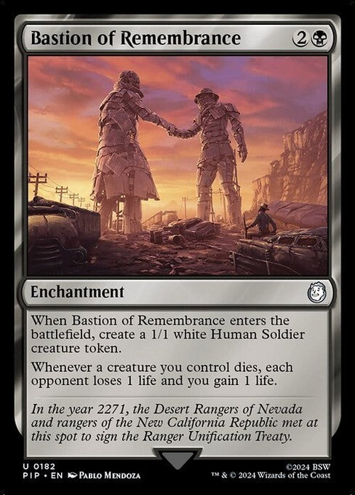 Bastion of Remembrance ~ Commander: Fallout [ NM ] [ Magic MTG ]