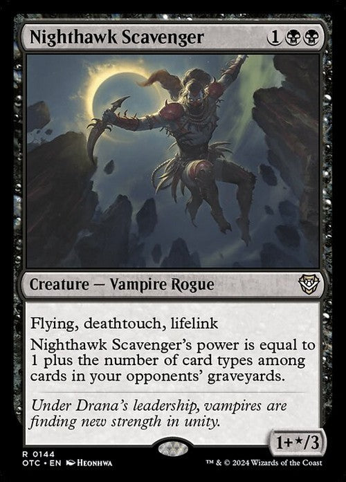 Nighthawk Scavenger ~ Commander: Outlaws of Thunder Junction [ NM ] [ MTG ]