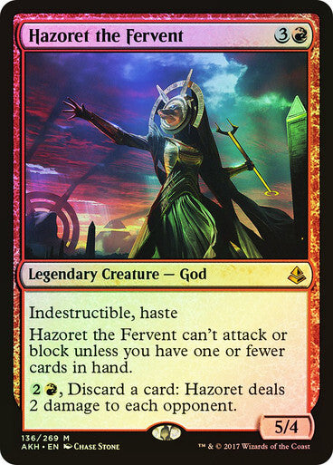 FOIL Hazoret the Fervent ~ Amonkhet [ NM ] [ Magic MTG ]