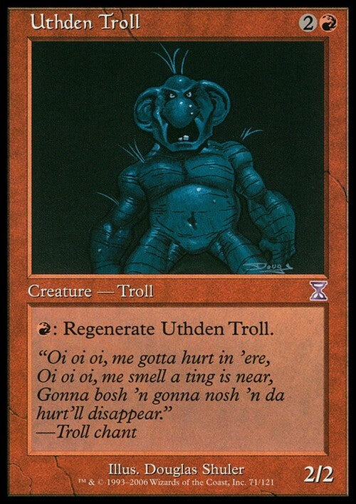 Uthden Troll ~ Time Spiral [ EX ] [ Magic MTG ]